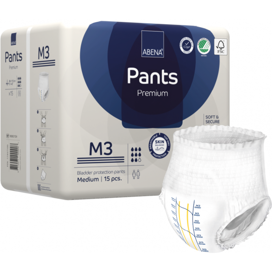 Pants, couche adulte nuit Médium M3, personnes agées