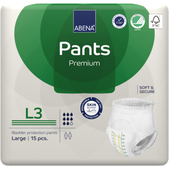 Pants, couche adulte nuit Large L3, personnes agées