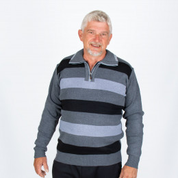 Pull col polo chaud PHENIX